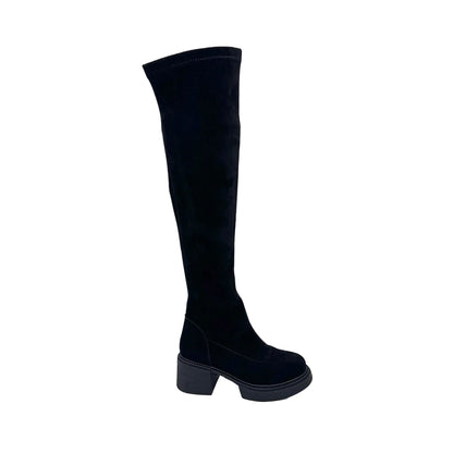 32C4-17-901 Stretch Knee High Boots