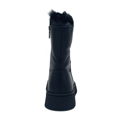 Bonavi 25-ZBU2-5 Black Leather Boot