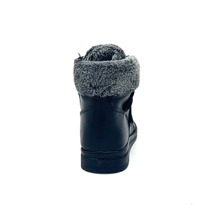 Bonavi 017-911834 Women’s Leather Winter Sneaker Boot