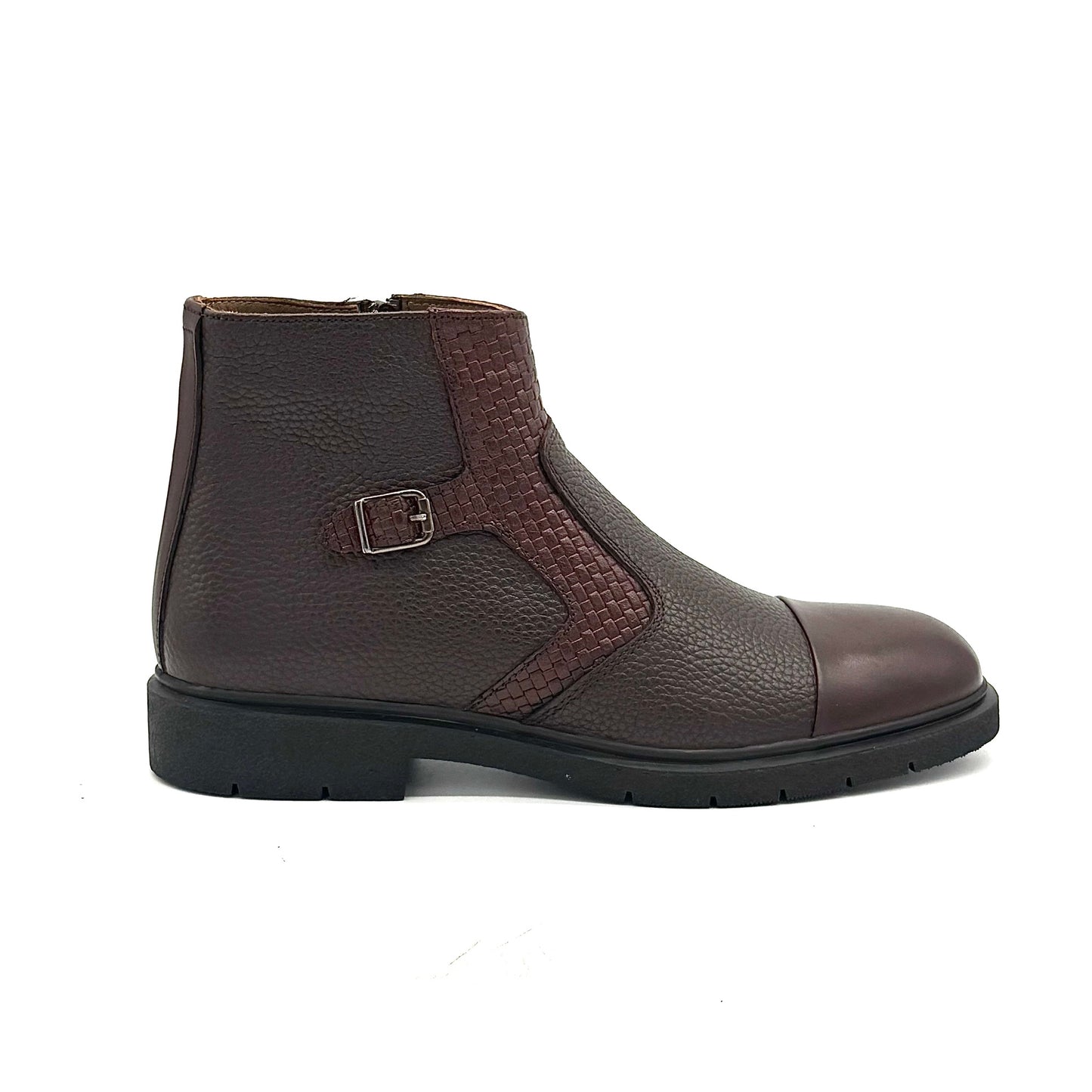 Mastic Sole Monarch BTR-33 Leather Ankle Boot