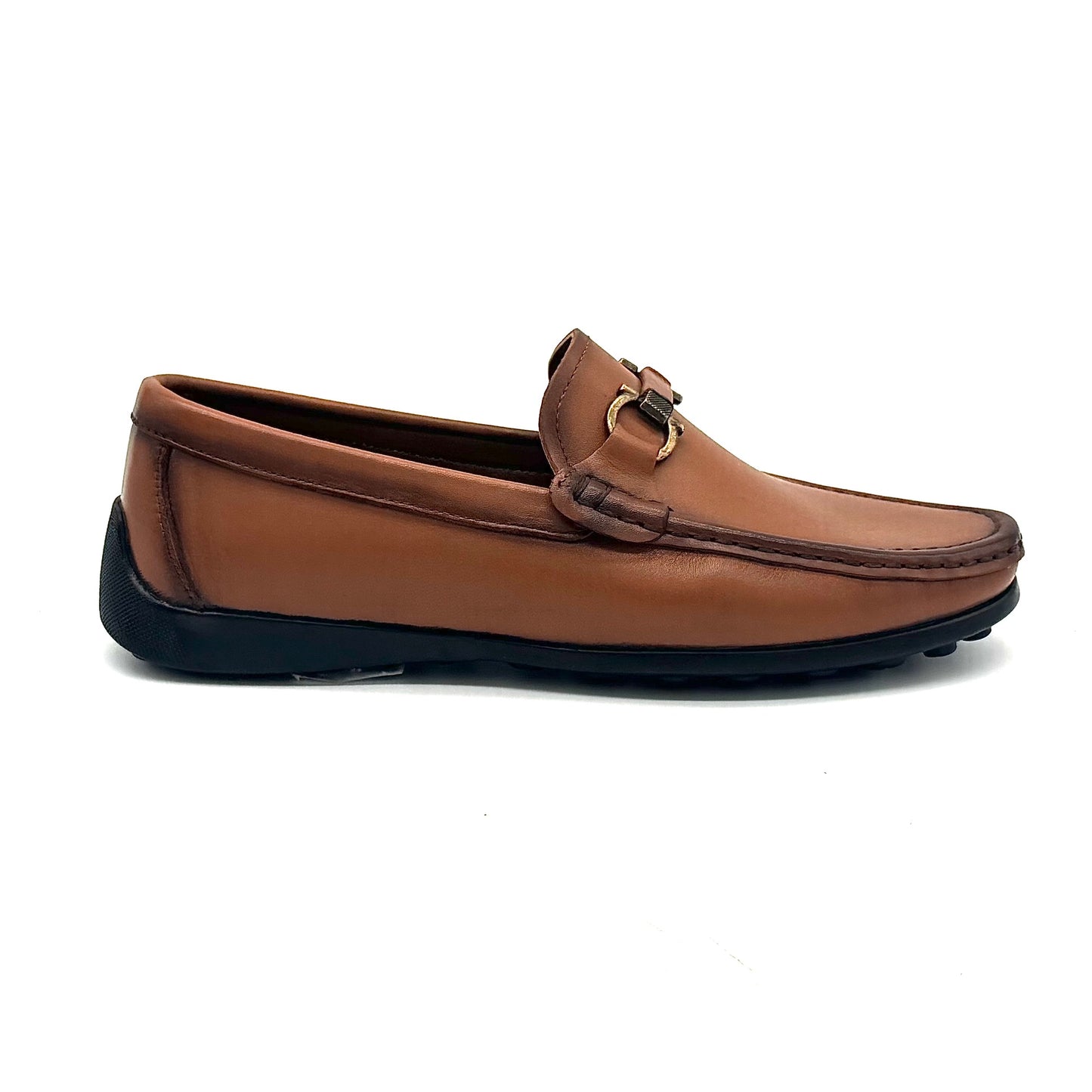 Mastic Sole 2574 – Men’s Leather Bit Driving Loafer