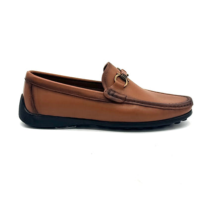 Mastic Sole 2574 – Men’s Leather Bit Driving Loafer