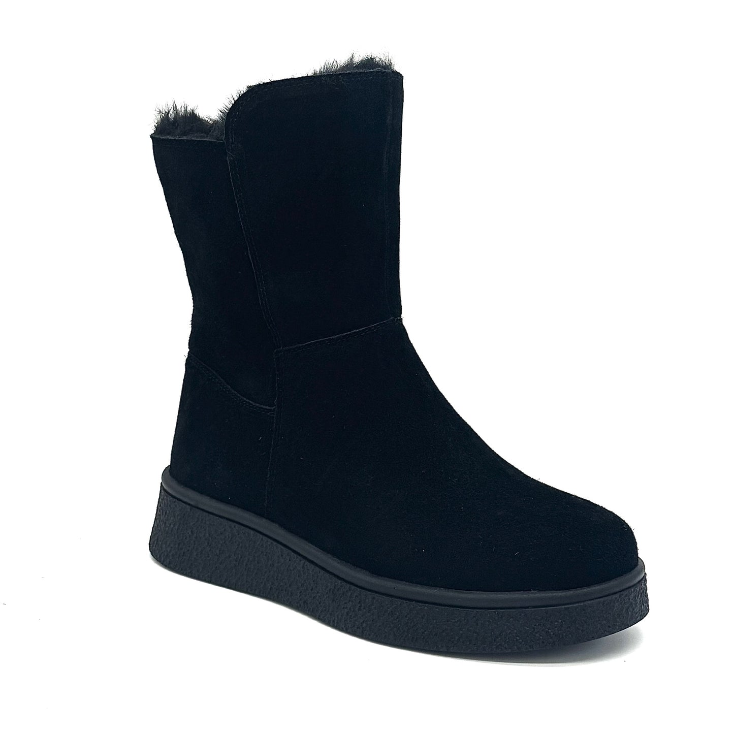 Bonavi 25-ZBU2-5 Black Leather Boot