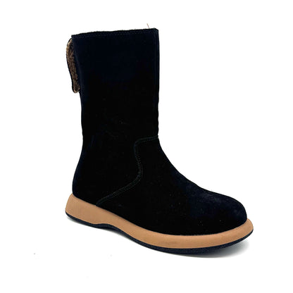 Bonavi 25-ZBE17-12 Women’s Suede Mid-Calf Boots