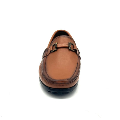 Mastic Sole 2574 – Men’s Leather Bit Driving Loafer