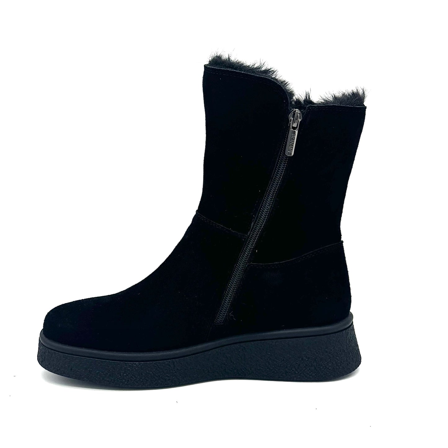 Bonavi 25-ZBU2-5 Black Leather Boot