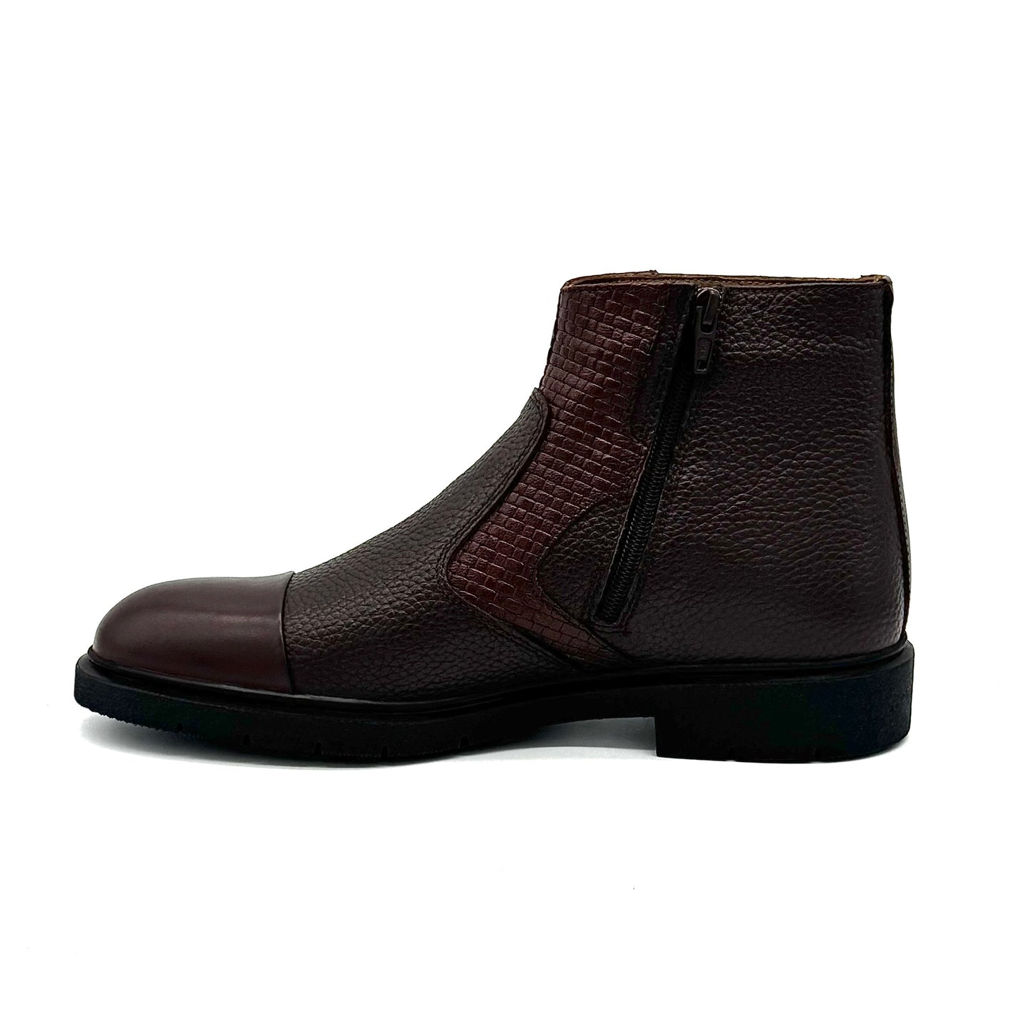 Mastic Sole Monarch BTR-33 Leather Ankle Boot