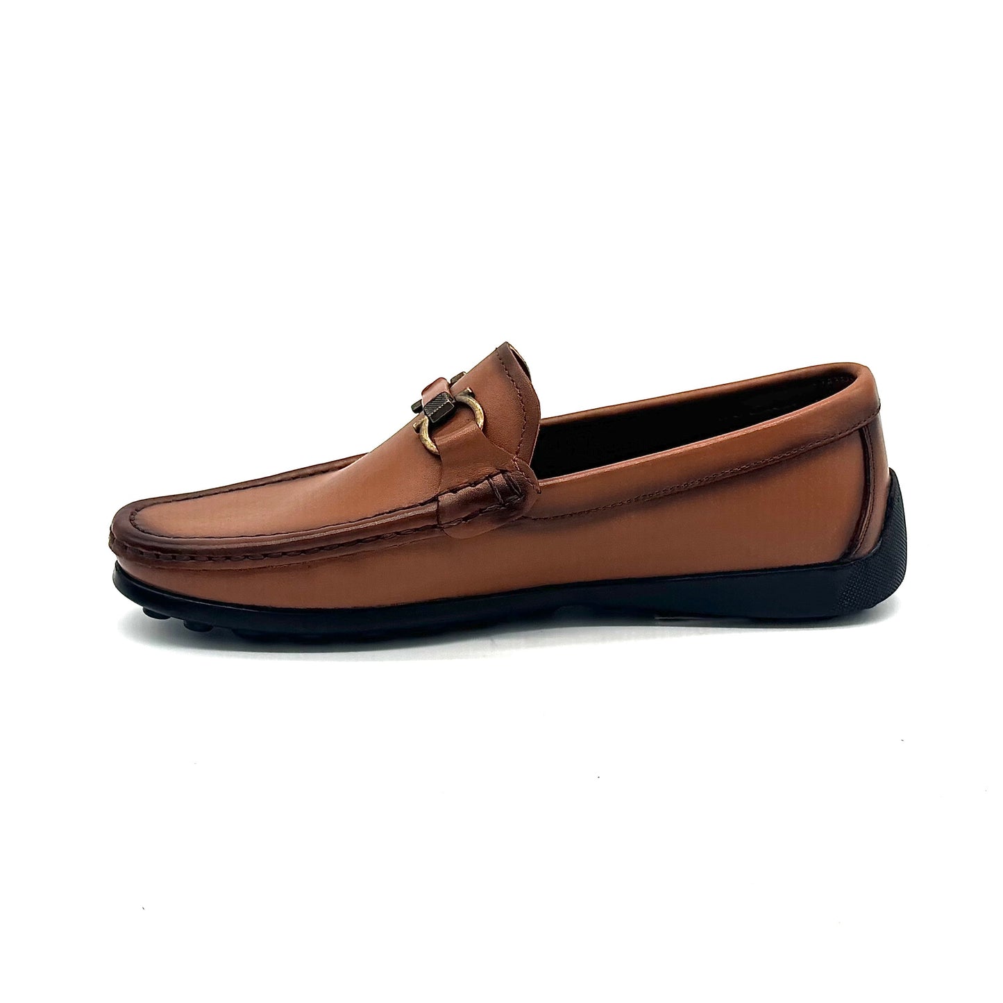 Mastic Sole 2574 – Men’s Leather Bit Driving Loafer