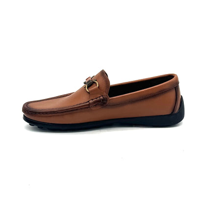Mastic Sole 2574 – Men’s Leather Bit Driving Loafer