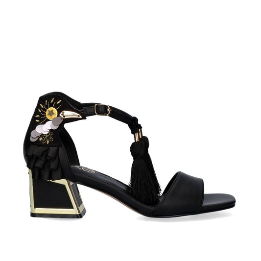 EXE LUISA-210 BLACK SANDAL