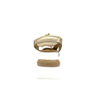 RENATO GARINI DMD-230826-2 platform sandal in Champagne/Bronze, rear view showing the ankle strap and contrasting heel accent