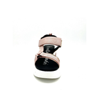 RENATO GARINI DMD-230826-2 platform sandal in Gold/Pink, front view showing textured straps and an open toe