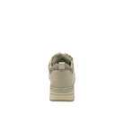 Renato Garini V1229 women’s woven comfort sneaker with side zip in gold
