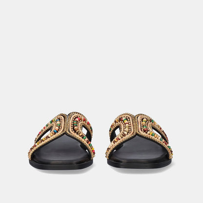 FLAT SANDAL EXE SABRINA-726 BLACK